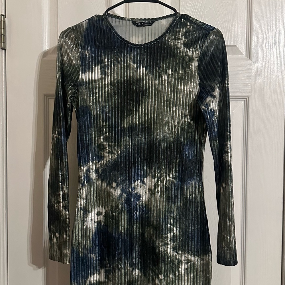 SHEIN Striped Sheer Top